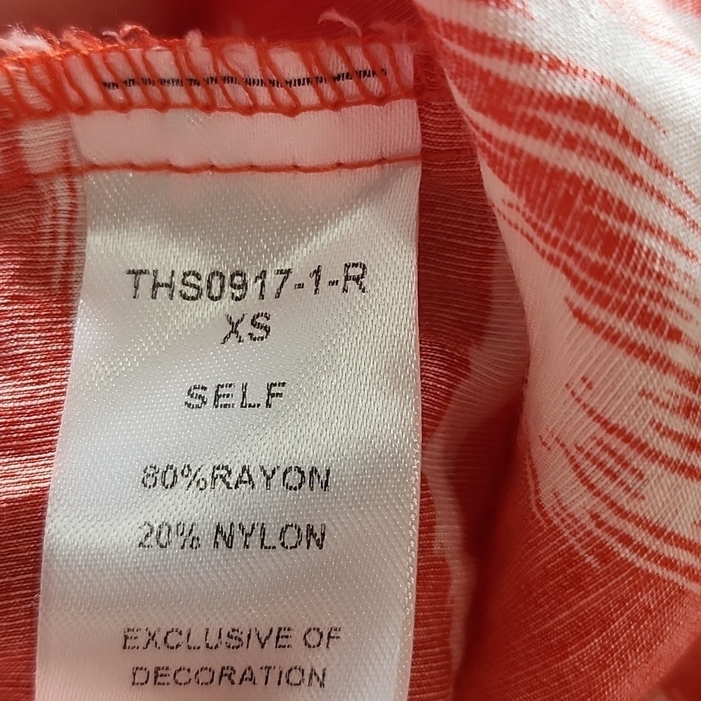 THML Paige Ruffle PrintedTop XSmall - Picture 7 of 10